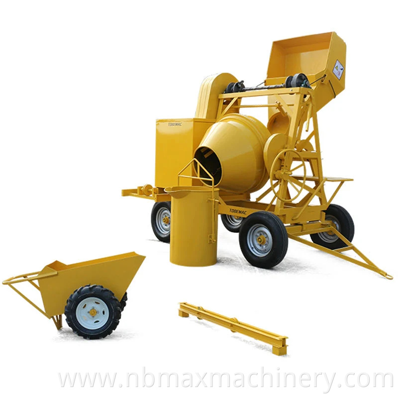 510l Diesel Cement Mixer With Winch Diesel Engine Concrete Mixer Machine Price4